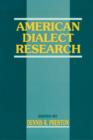 American Dialect Research : Celebrating the 100th anniversary of the American Dialect Society, 1889-1989 - eBook