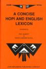 A Concise Hopi and English Lexicon - eBook
