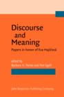 Discourse and Meaning : Papers in honor of Eva Haji&#269;ov&#225; - eBook