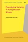 Phonological Variation in Rural Jamaican Schools - eBook