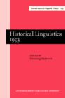 Historical Linguistics 1993 : Selected papers from the 11th International Conference on Historical Linguistics, Los Angeles, 16-20 August 1993 - eBook