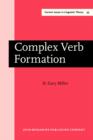 Complex Verb Formation - eBook