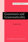 Grammars and Grammaticality - eBook