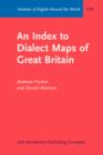 An Index to Dialect Maps of Great Britain - eBook