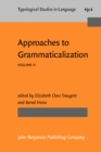 Approaches to Grammaticalization : Volume II. Types of grammatical markers - eBook