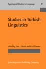 Studies in Turkish Linguistics - eBook