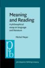 Meaning and Reading : A philosophical essay on language and literature - eBook