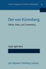 Der von Kurenberg : Edition, Notes, and Commentary - eBook