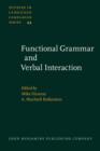 Functional Grammar and Verbal Interaction - eBook