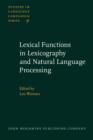 Lexical Functions in Lexicography and Natural Language Processing - eBook