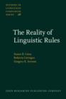 The Reality of Linguistic Rules - eBook