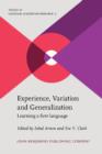 Experience, Variation and Generalization : Learning a first language - eBook