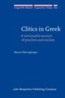 Clitics in Greek : A minimalist account of proclisis and enclisis - eBook