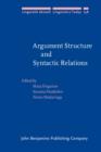 Argument Structure and Syntactic Relations : A cross-linguistic perspective - eBook