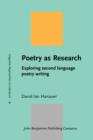 Poetry as Research : Exploring second language poetry writing - eBook