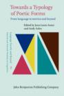 Towards a Typology of Poetic Forms : From language to metrics and beyond - eBook