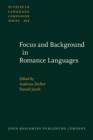Focus and Background in Romance Languages - eBook