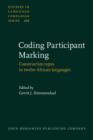 Coding Participant Marking : Construction types in twelve African languages - eBook