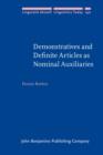 Demonstratives and Definite Articles as Nominal Auxiliaries - eBook