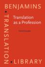 Translation as a Profession - eBook