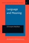 Language and Meaning : The structural creation of reality - eBook