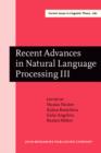 Recent Advances in Natural Language Processing III : Selected papers from RANLP 2003 - eBook