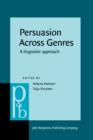 Persuasion Across Genres : A linguistic approach - eBook