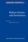 Balkan Syntax and Semantics - eBook