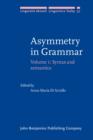 Asymmetry in Grammar : Volume 1: Syntax and semantics - eBook