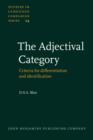 The Adjectival Category : Criteria for differentiation and identification - eBook