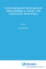 Contemporary Research in Philosophical Logic and Linguistic Semantics - Book