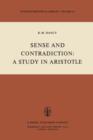 Sense and Contradiction: A Study in Aristotle - Book