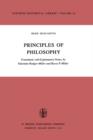 Rene Descartes: Principles of Philosophy : Translated, with Explanatory Notes - Book