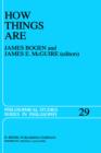 How Things are : Studies in Predication and the History of Philosophy and Science - Book