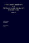 Structure Reports for 1985, Volume 52A : Section I Metal Section II Inorganic Compounds - Book