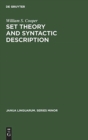 Set Theory and Syntactic Description - Book