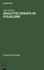 Analytic Essays in Folklore - Book