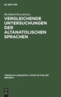 Vergleichende Untersuchungen Der Altanatolischen Sprachen - Book