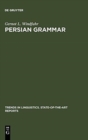 Persian Grammar : History and State of its Study - Book