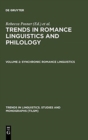 Synchronic Romance Linguistics - Book