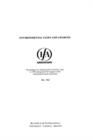 IFA: Environmental Taxes And Charges : Environmental Taxes And Charges - Book
