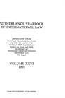 Netherlands Yearbook of International Law, 1995, Vol XXVI - Book