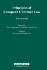 The Principles of European Contract Law - Book