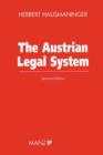 The Austrian Legal System - Book