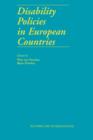Disability Policies in European Countries - Book