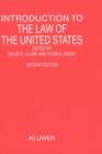 Introduction to the Law of the United States - Book