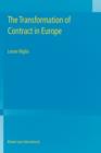The Transformation of Contract in Europe - Book
