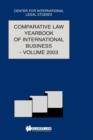 The Comparative Law Yearbook of International Business : Volume 25, 2003 - Book