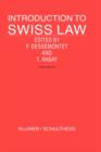 Introduction to Swiss Law - Book