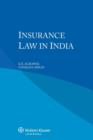 Insurance Law in India - Book